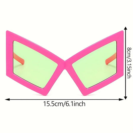 Fashion Oversized Cat Eye Sunglasses Novelty Party Sunglasses