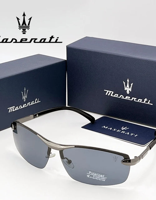 Load image into Gallery viewer, MASERATI Luxury Sunglasses High End for Men Women Polarized UV400 Driving Glasses Classic Style Premium Quality  Fashion Design
