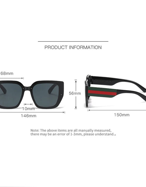 Load image into Gallery viewer, New Sunglasses for Women Retro Fashion Sun Glasses Color Blocked Eyeglass Luxury Brand Design Uv400
