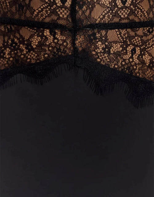 Load image into Gallery viewer, Summer Sexy Maxi Dress Women's Backless Lace Halter Deep V Neck Sleeveless High Waist Elegant Long Gown Floor-Length Polyester
