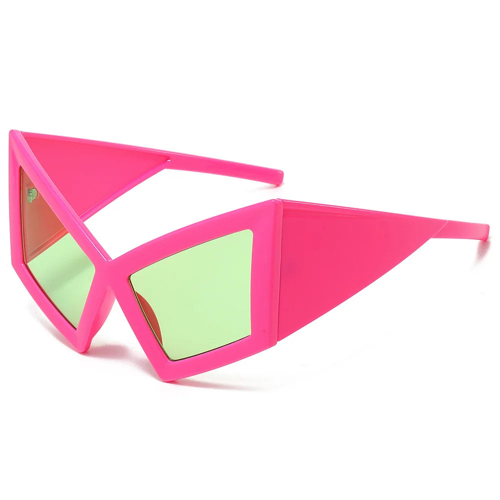 Fashion Oversized Cat Eye Sunglasses Novelty Party Sunglasses