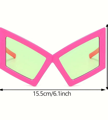 Fashion Oversized Cat Eye Sunglasses Novelty Party Sunglasses
