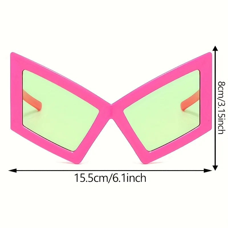 Fashion Oversized Cat Eye Sunglasses Novelty Party Sunglasses