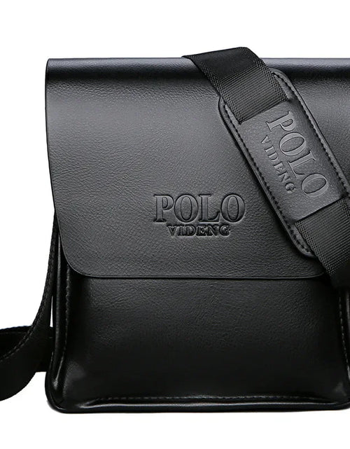 Load image into Gallery viewer, The leisure business single shoulder bag Polo vertical bag man trend inclined shoulder bag
