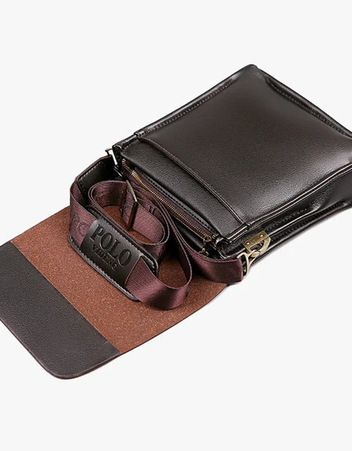 Load image into Gallery viewer, The leisure business single shoulder bag Polo vertical bag man trend inclined shoulder bag
