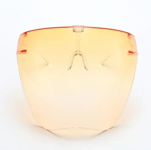 Full Face Sunglasses Mask For Women and Men Protective Faceshield Glasses Goggles Covered Spherical Lens