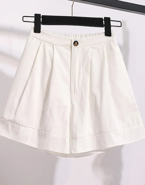 Load image into Gallery viewer, Simple Fashion Solid Shorts Women's High Waist Loose Fitting
