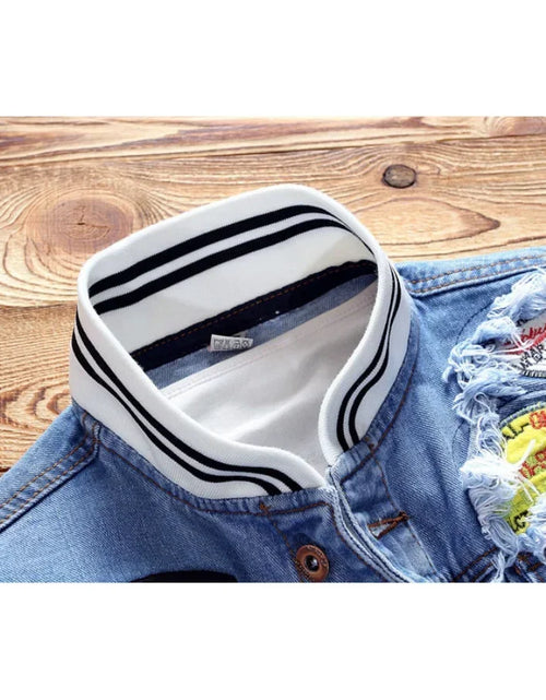 Load image into Gallery viewer, Men's Denim Jackets Fashion Male Trendy Denim
