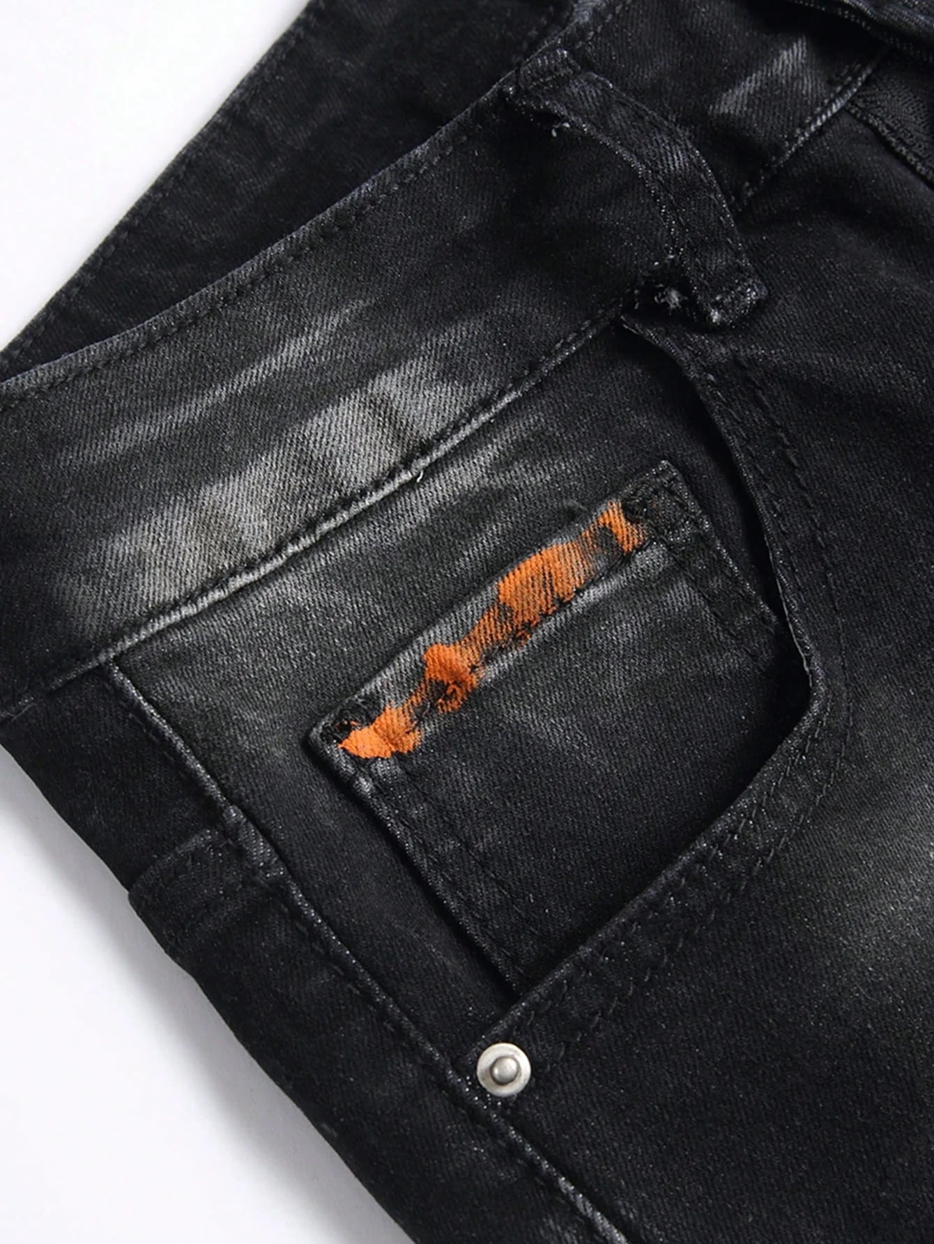 Men's Summer Ripped Denim Shorts Straight Stretch Casual Thin Knee-Length Trousers Fashion Brand Daily Wear Zip Fly Cotton Blend