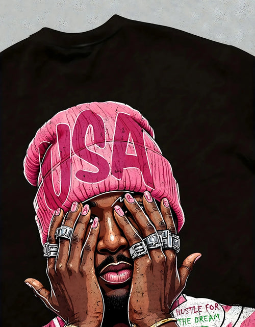 Load image into Gallery viewer, The new men's T-shirt for the summer features a casual fashionable comfortable soft and breathable 3D pattern print
