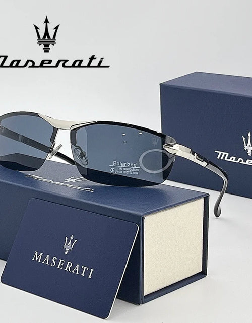 Load image into Gallery viewer, MASERATI Luxury Sunglasses High End for Men Women Polarized UV400 Driving Glasses Classic Style Premium Quality  Fashion Design
