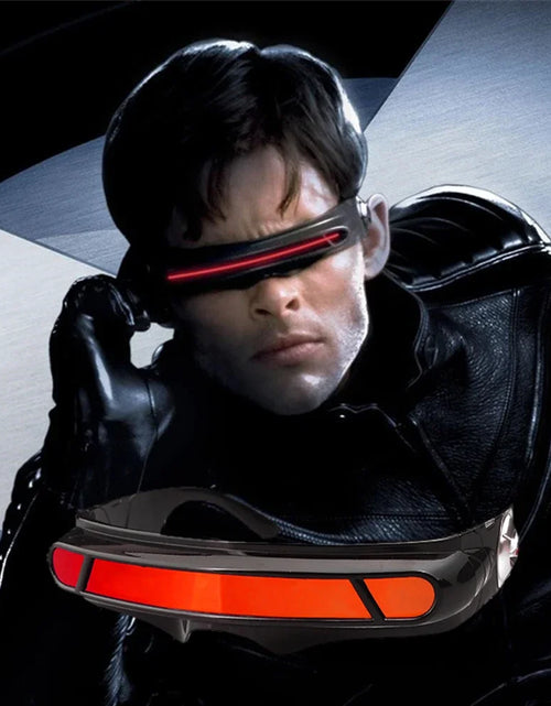 Load image into Gallery viewer, X-men sunglasses Cyclops Cosplay Polarized Sunglasses for Men Women Memory Material Shield  Designer Sunglasses
