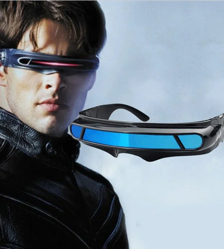 X-men sunglasses Cyclops Cosplay Polarized Sunglasses for Men Women Memory Material Shield  Designer Sunglasses