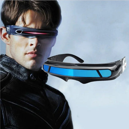X-men sunglasses Cyclops Cosplay Polarized Sunglasses for Men Women Memory Material Shield  Designer Sunglasses