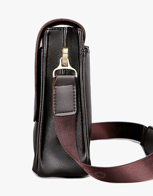 Load image into Gallery viewer, The leisure business single shoulder bag Polo vertical bag man trend inclined shoulder bag
