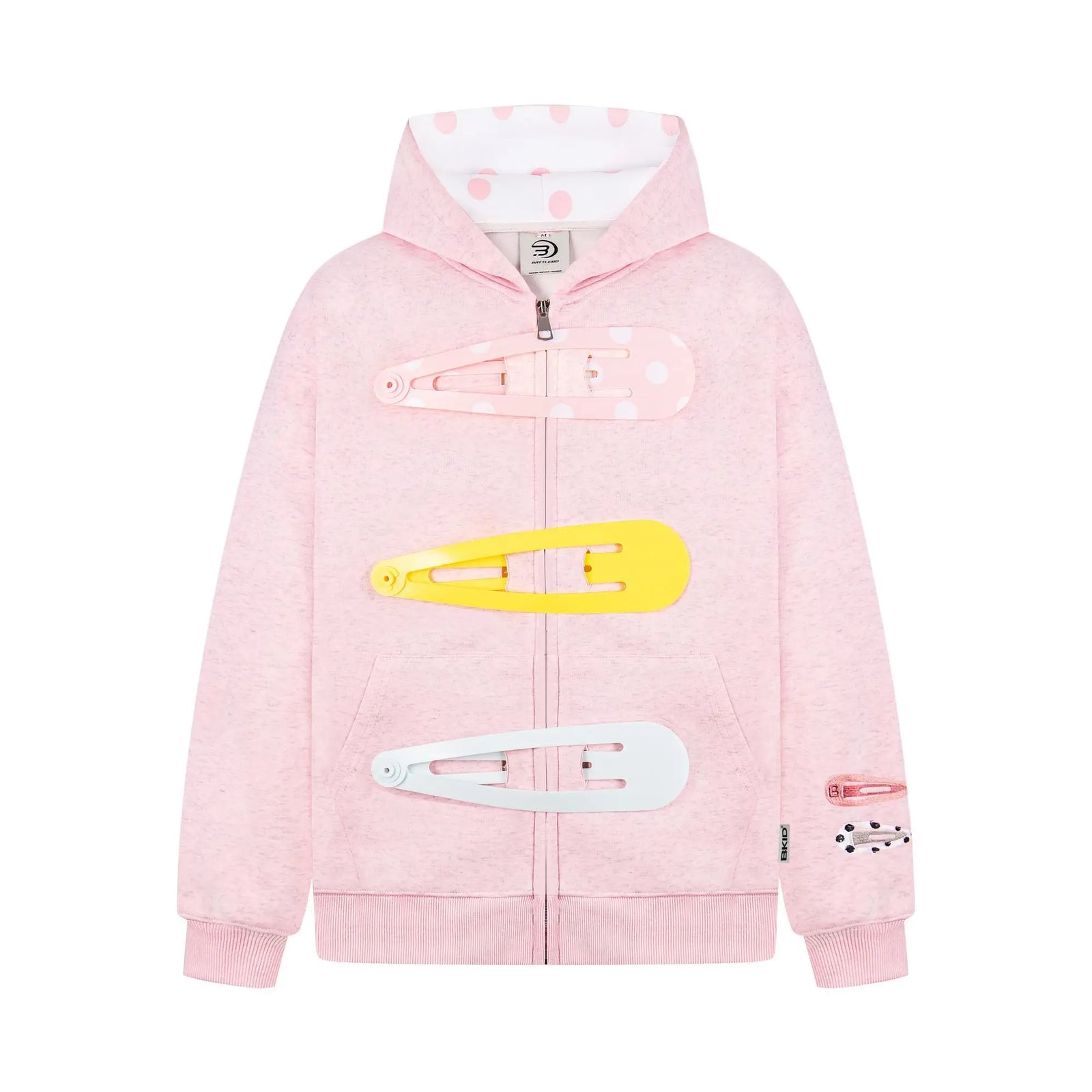 American Fun Detachable Hairpin Hooded Sweatshirt