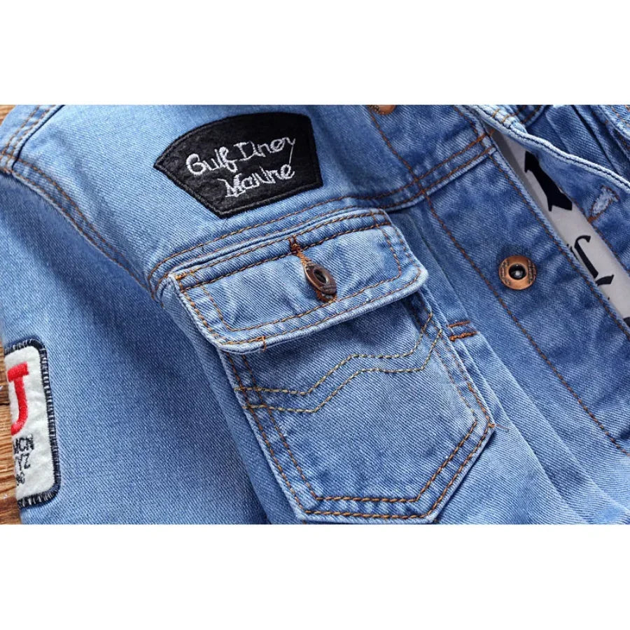 Men's Denim Jackets Fashion Male Trendy Denim