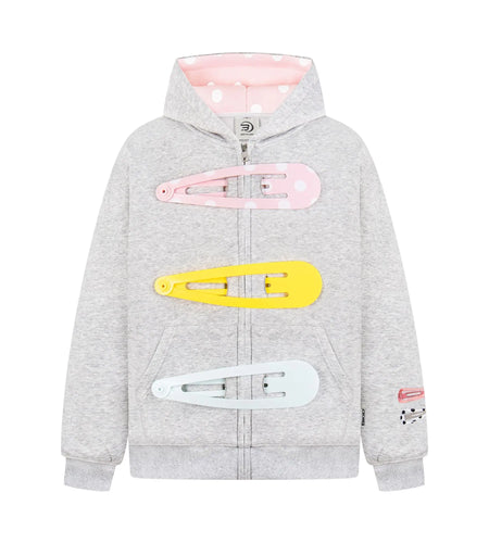 American Fun Detachable Hairpin Hooded Sweatshirt