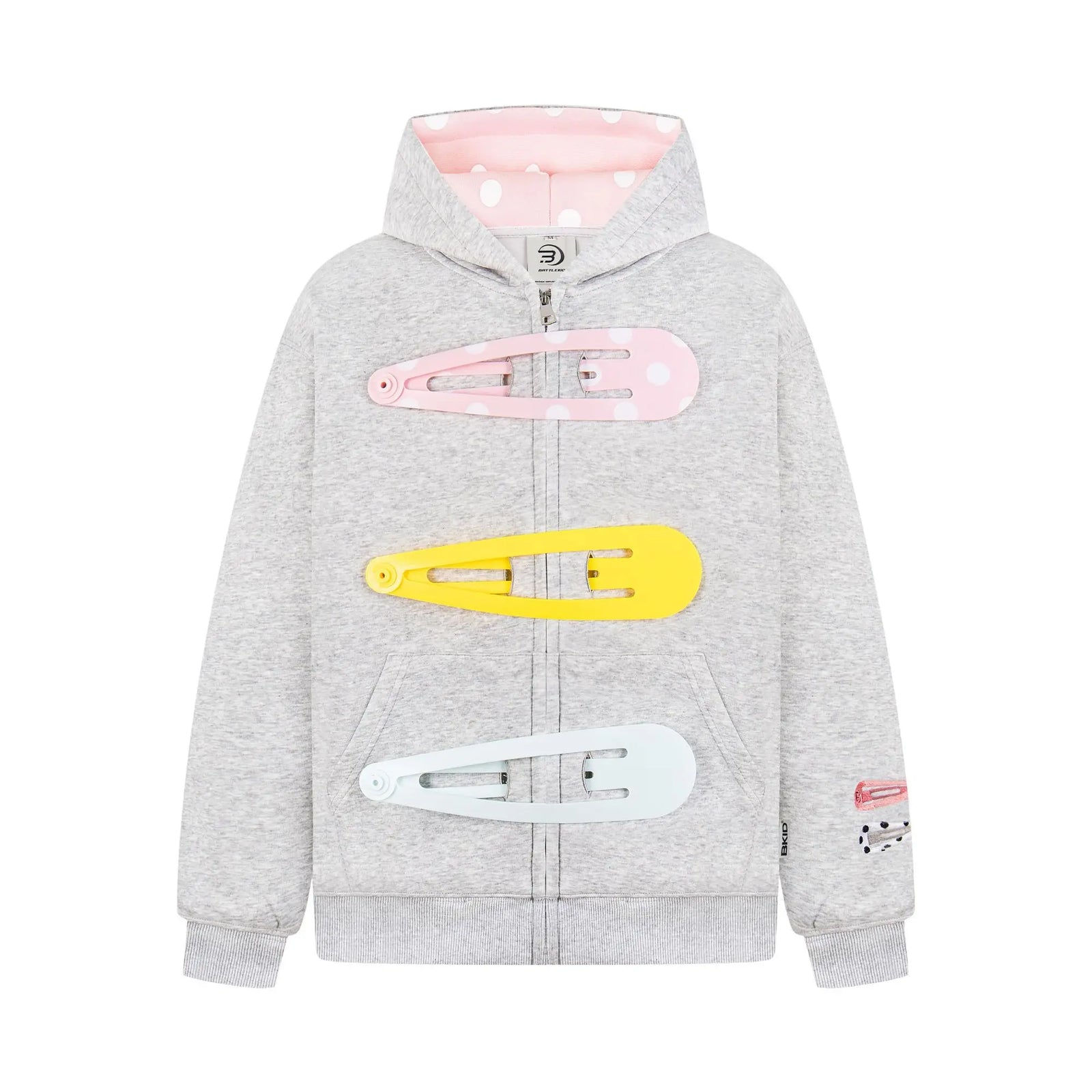 American Fun Detachable Hairpin Hooded Sweatshirt