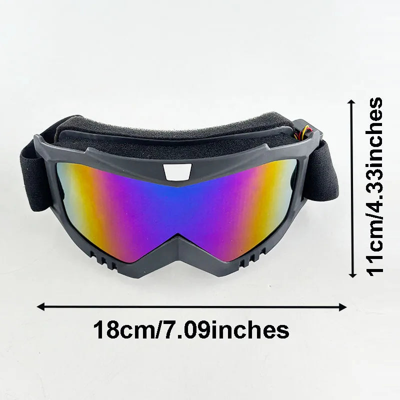 LED Bluetooth Goggles Neon Accessories Futuristic Luminous Glasses Bluetooth