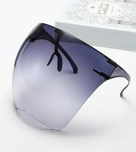 Full Face Sunglasses Mask For Women and Men Protective Faceshield Glasses Goggles Covered Spherical Lens