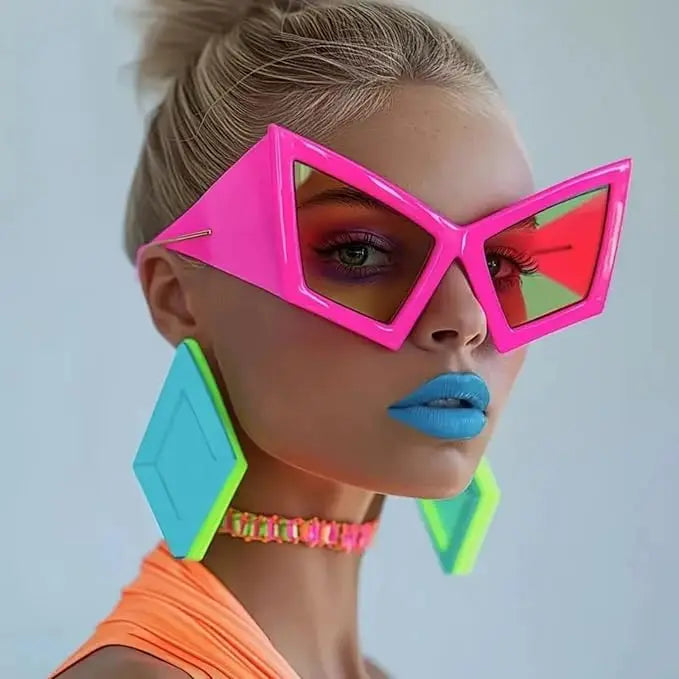 Fashion Oversized Cat Eye Sunglasses Novelty Party Sunglasses
