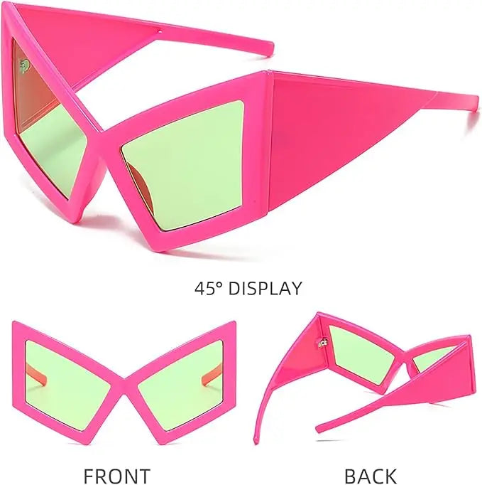 Fashion Oversized Cat Eye Sunglasses Novelty Party Sunglasses