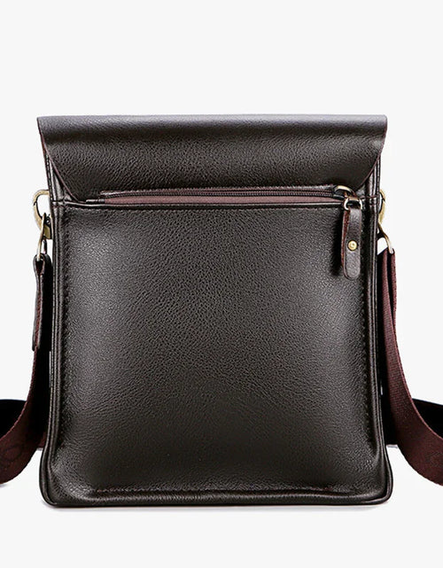 Load image into Gallery viewer, The leisure business single shoulder bag Polo vertical bag man trend inclined shoulder bag
