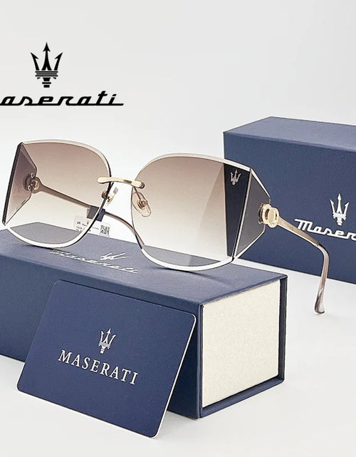 Load image into Gallery viewer, MASERATI Luxury Sunglasses Nylon Sunglasses UV400 Sunglasses for Driving Cycling Beach Outdoor for Men Women Trendy Design

