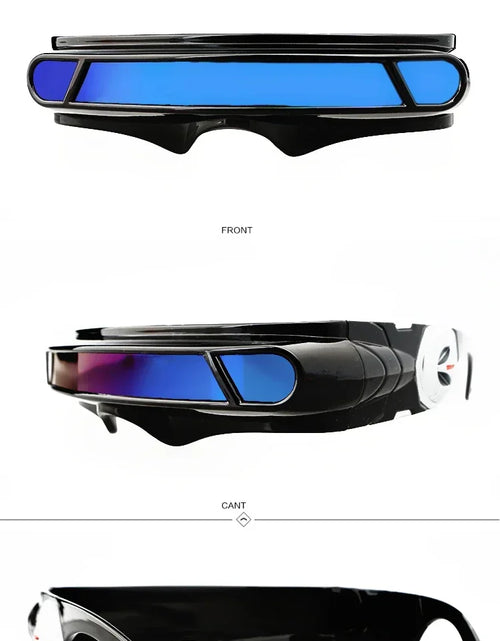 Load image into Gallery viewer, X-men sunglasses Cyclops Cosplay Polarized Sunglasses for Men Women Memory Material Shield  Designer Sunglasses

