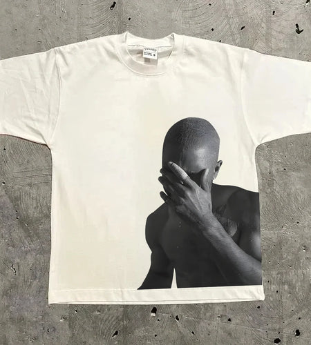 Frank Ocean Blond Retro Graphic T Shirt Men's Hip Hop
