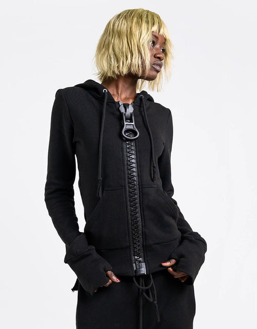 Load image into Gallery viewer, Oversized Zipper Hoodie Women Y2k European and American Retro

