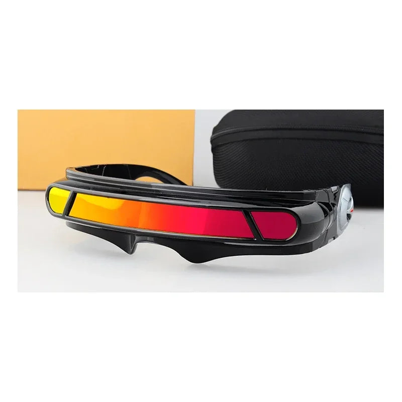 X-men sunglasses Cyclops Cosplay Polarized Sunglasses for Men Women Memory Material Shield  Designer Sunglasses